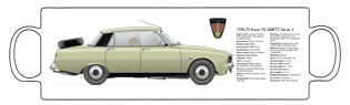 Rover P6 2000TC (Series II) 1970-73 Mug 2